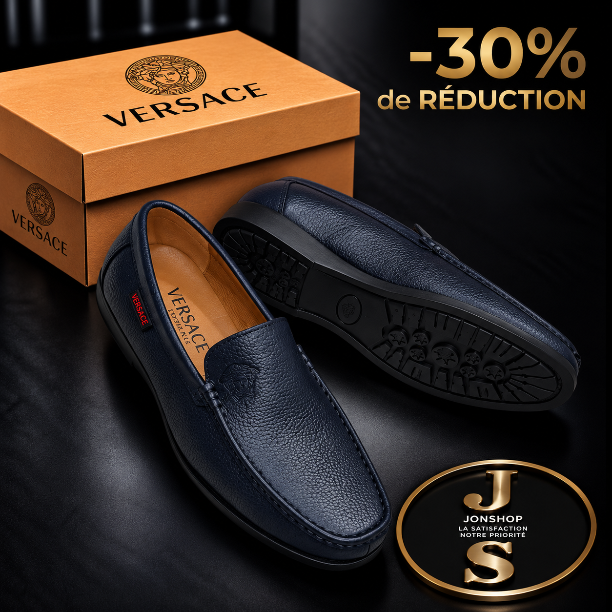 Photo supplémentaire de Mocassins Élégants Versace