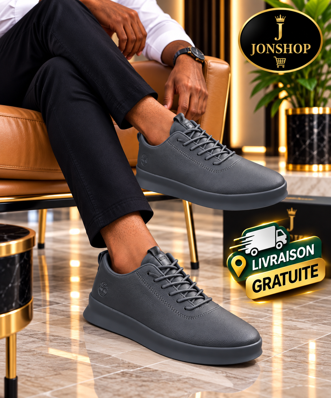 Timberland Sneaker Cuir Minimaliste — chaussure JON Express Shop