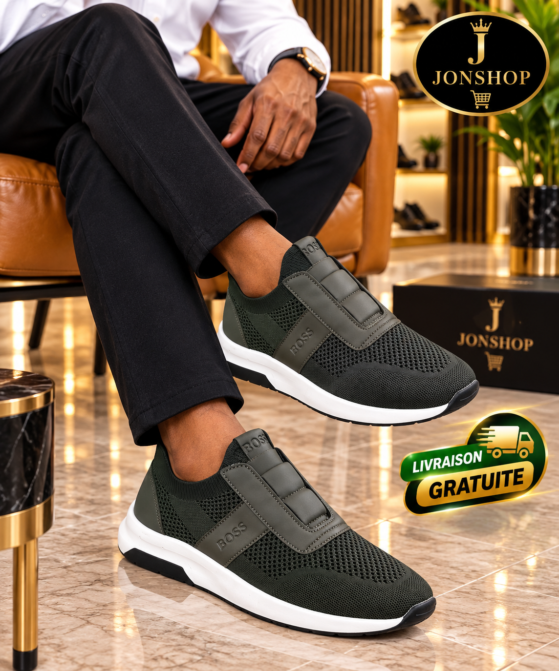 Photo supplémentaire de Boss Slip-On Maille