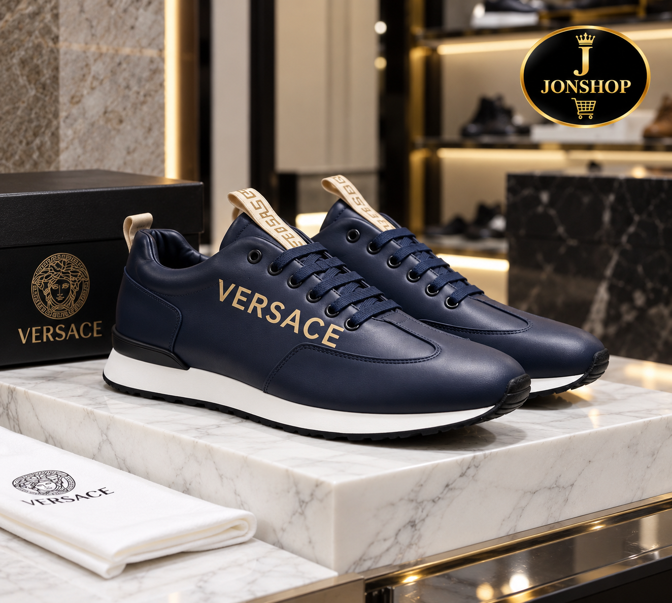 Versace Runner Cuir — chaussure JON Express Shop