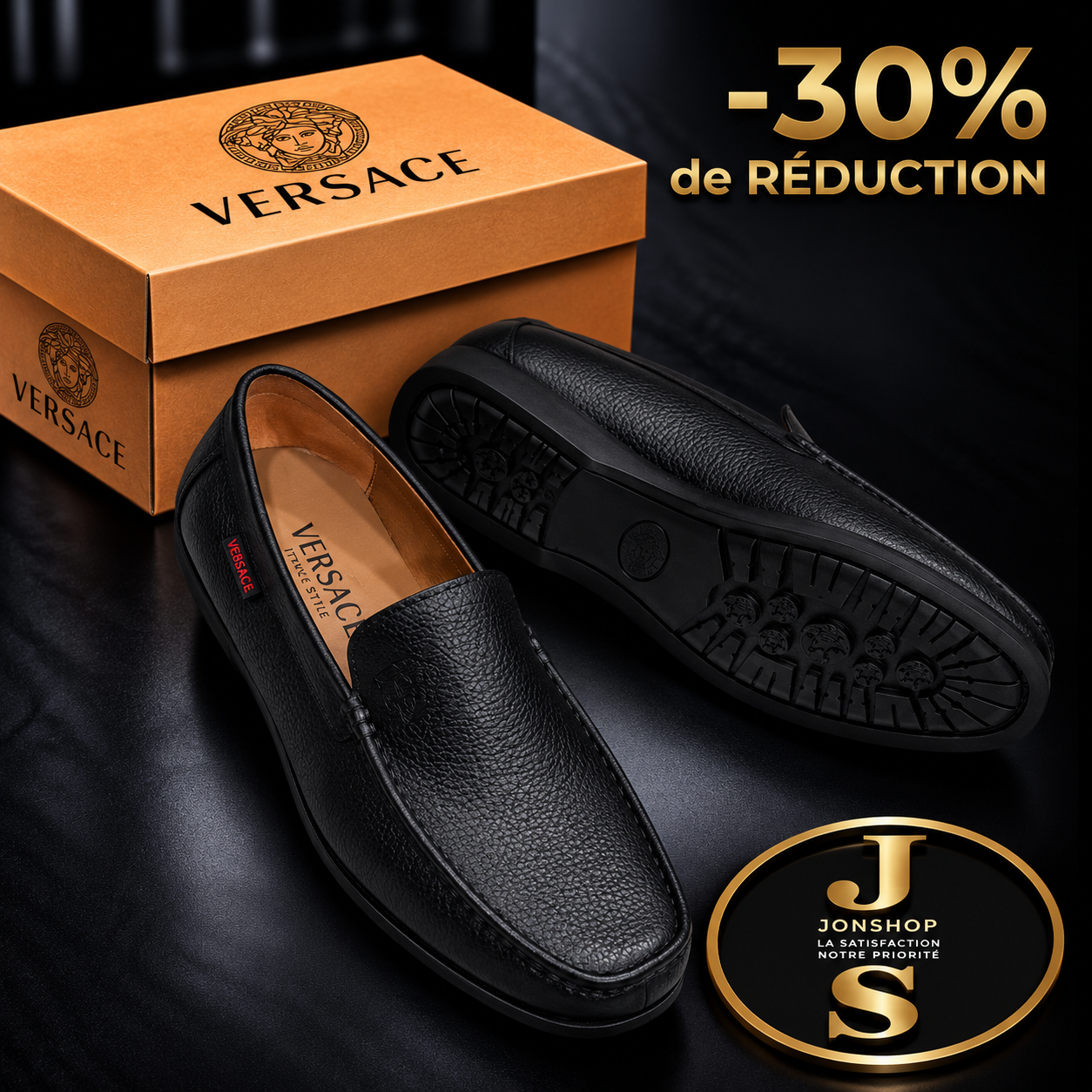 Photo supplémentaire de Mocassins Élégants Versace