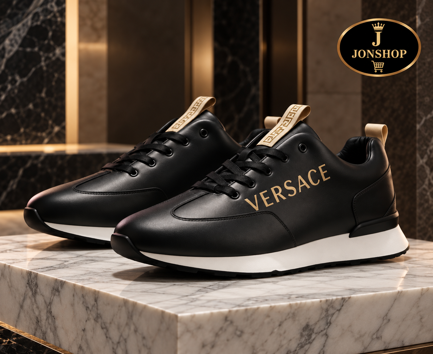Photo supplémentaire de Versace Runner Cuir