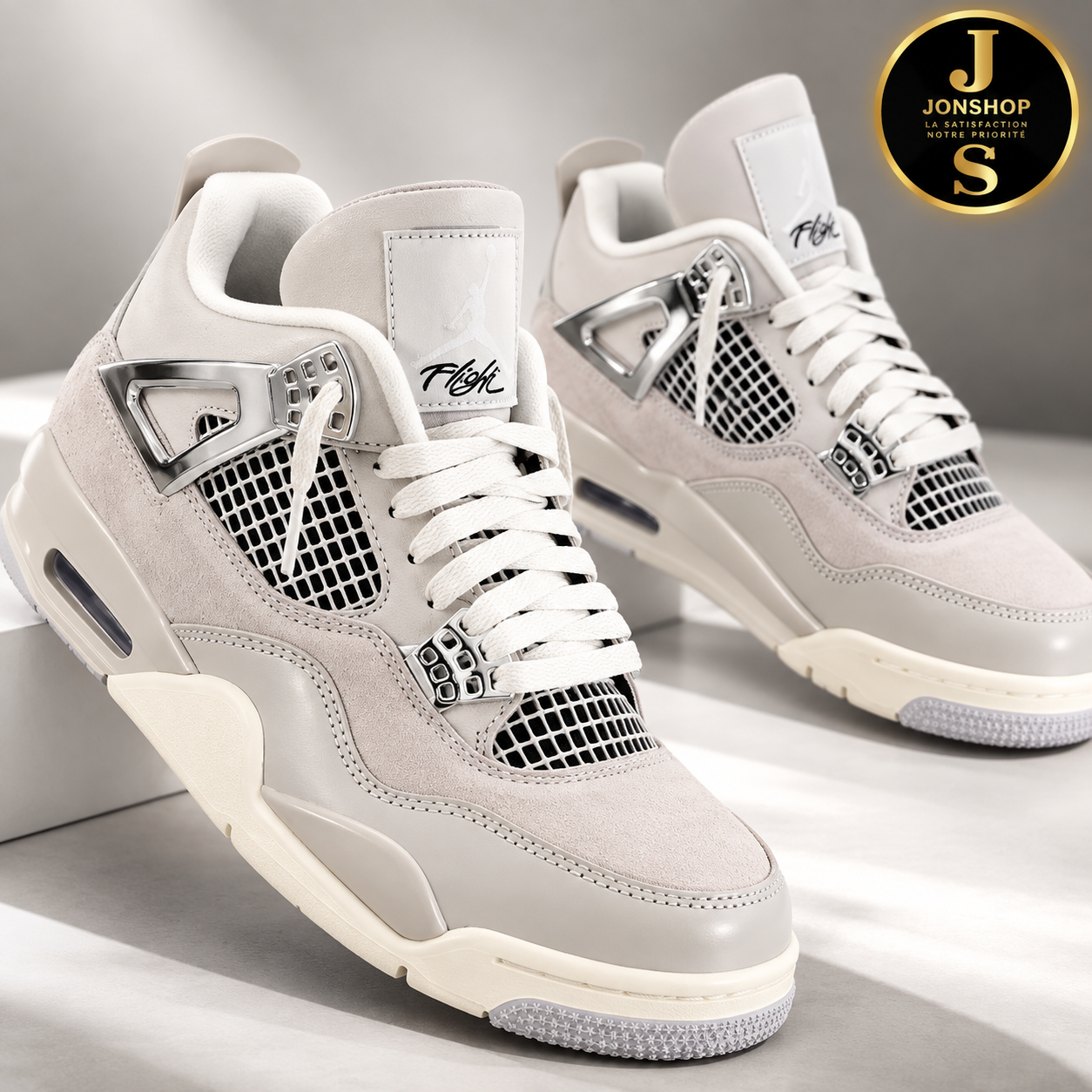 Jordan Retro Grise — chaussure JON Express Shop
