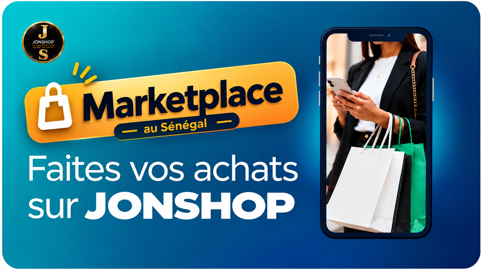 Marketplace au Sénégal — Faites vos achats sur JONSHOP