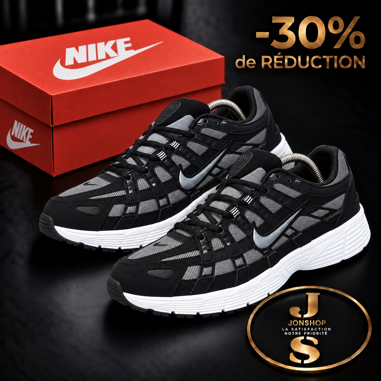 Nike Air Max Style — Noir & Gris — en vente au Sénégal chez JON Express Shop