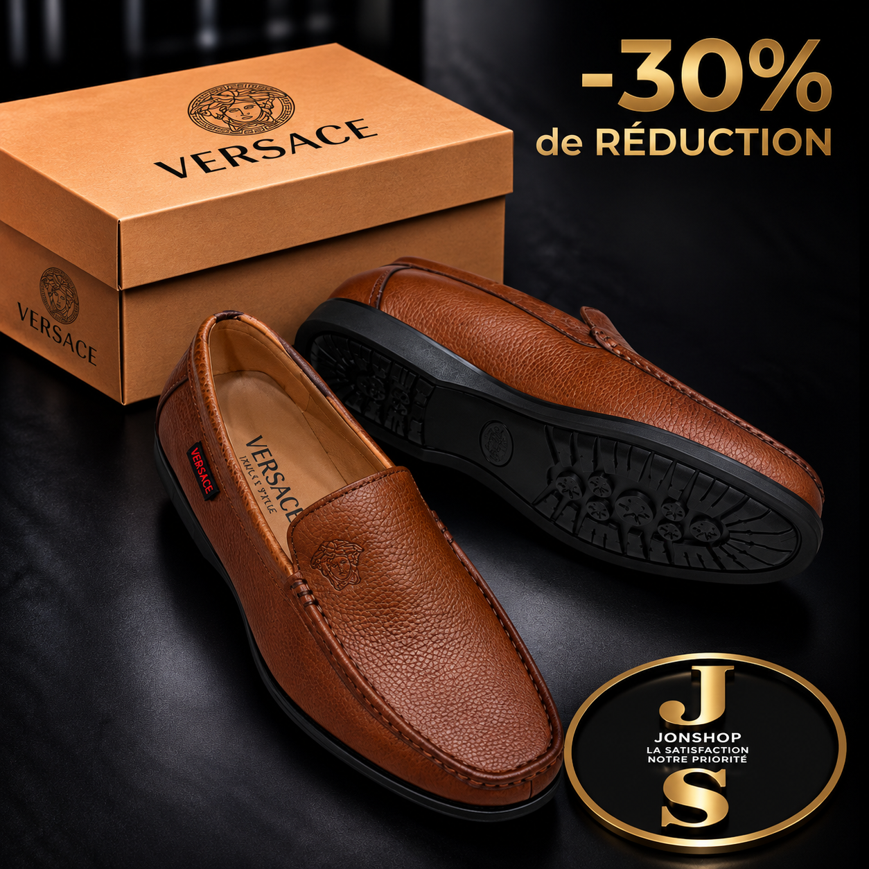 Photo supplémentaire de Mocassins Élégants Versace